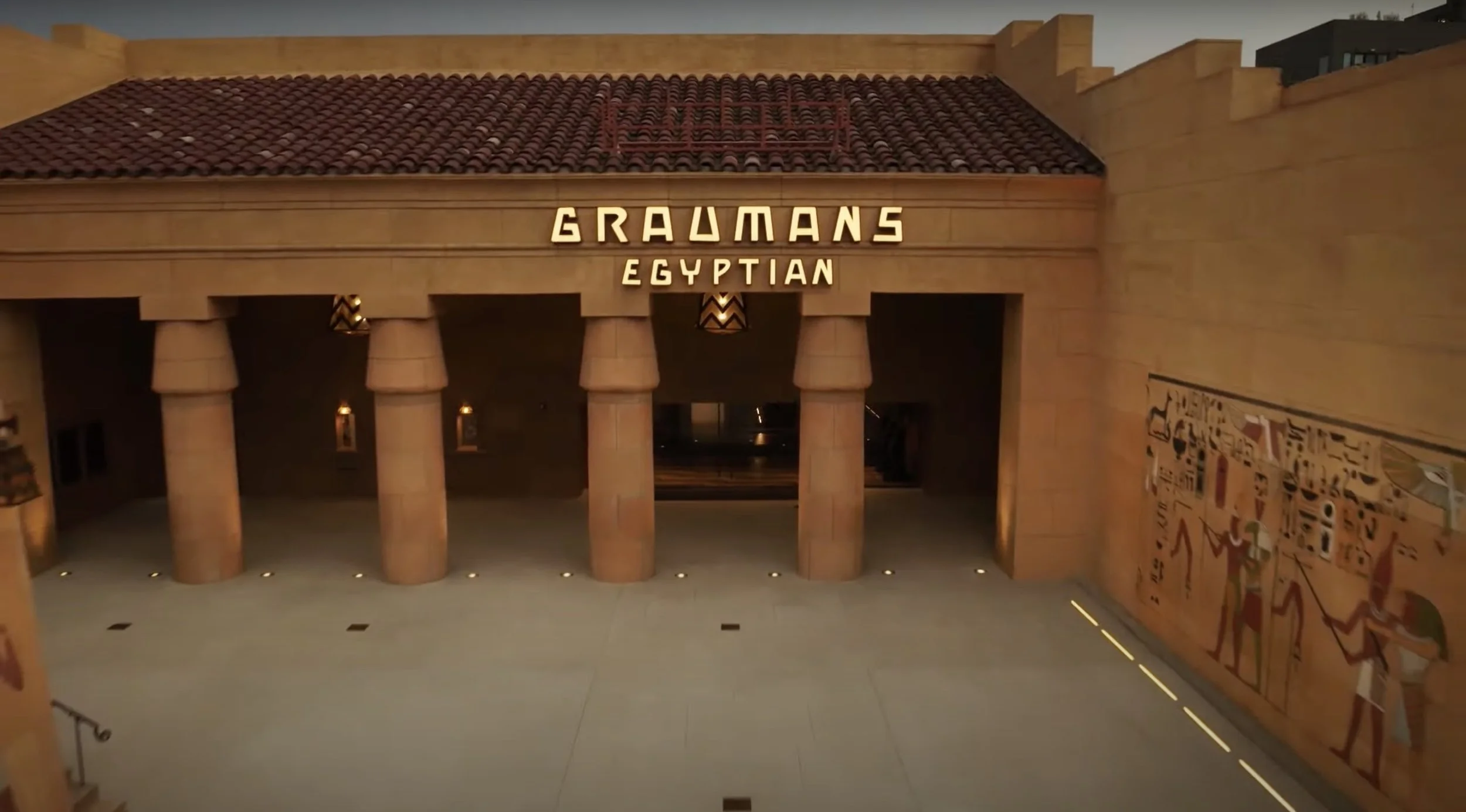 Netflix celebrates the reopening of Hollywood’s Egyptian Theater with a featurette on the restoration